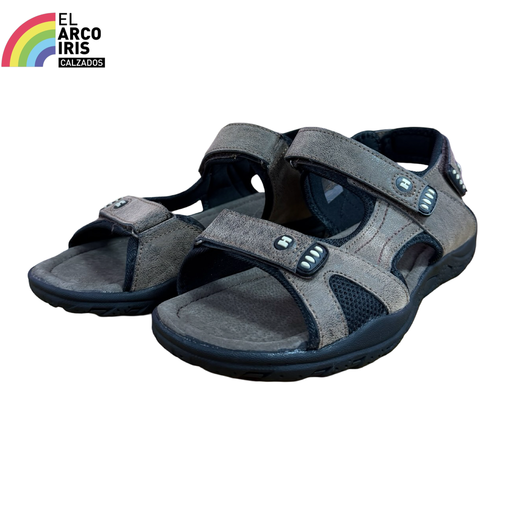 SANDALIA HOMBRE HU 310 MARRON