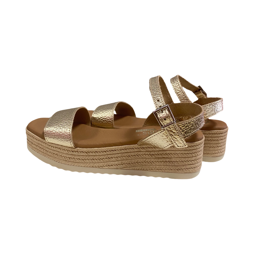 SANDALIA MUJER CAI 5700 CHAMPAN