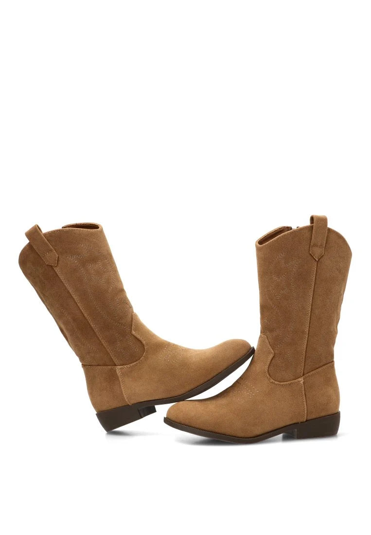 BOTA NIÑA COWBOY ETIKA 110583 CAMEL