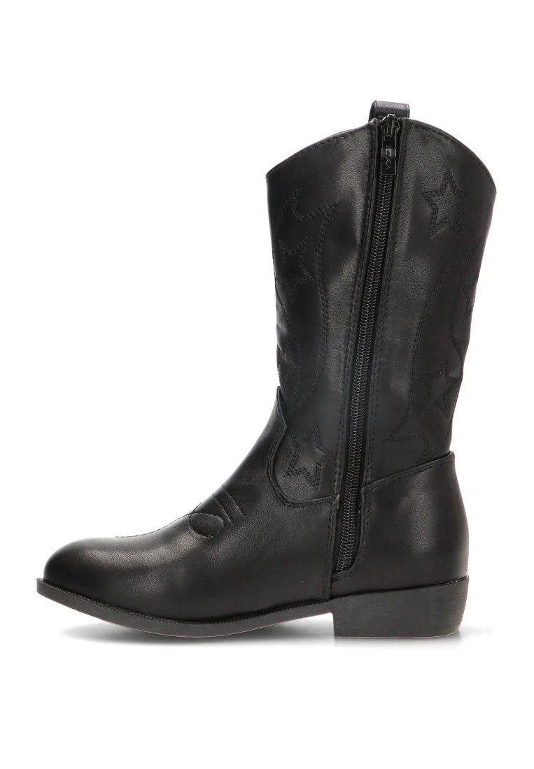 BOTA NIÑA COWBOY ETIKA 110583 NEGRO