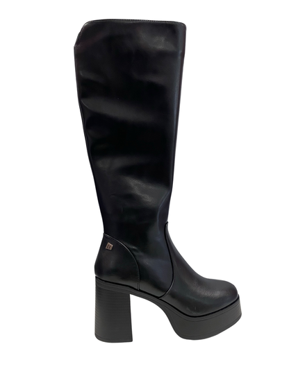 BOTA MUJER MUSTANG 53580 NEGRA