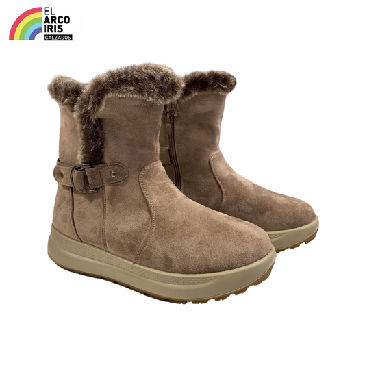 BOTA MUJER AMARPIES 25472 BEIGE