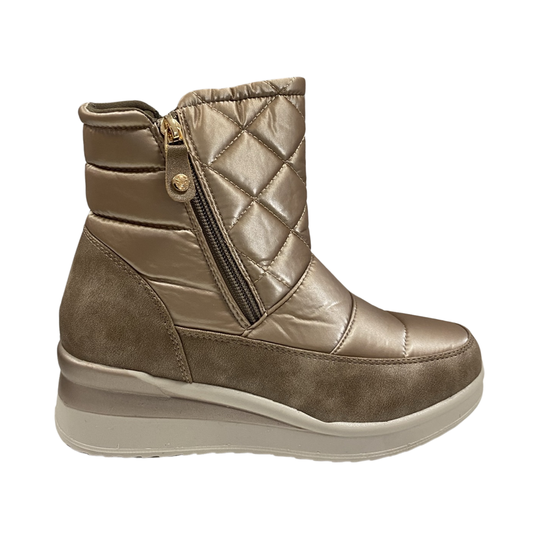 BOTIN MUJER MYSOFT 23M578 TAUPE