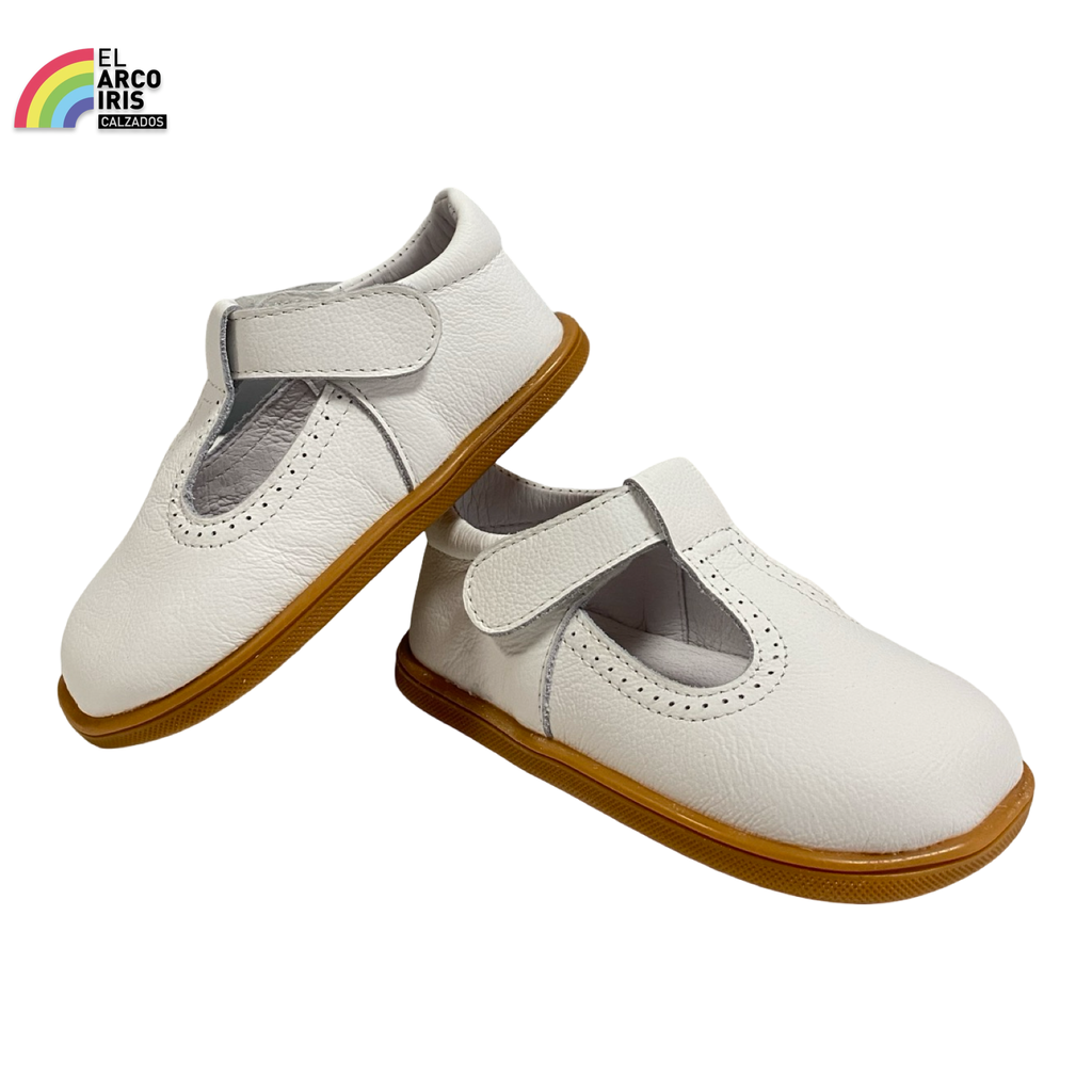 ZAPATO BAREFOOT NIÑO BLANDITOS BLANCO 26V MORGAN