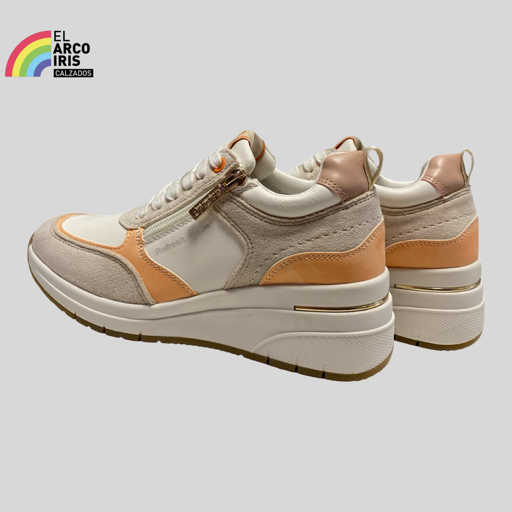 DEPORTIVA MUJER REFRESH 175051 BEIGE