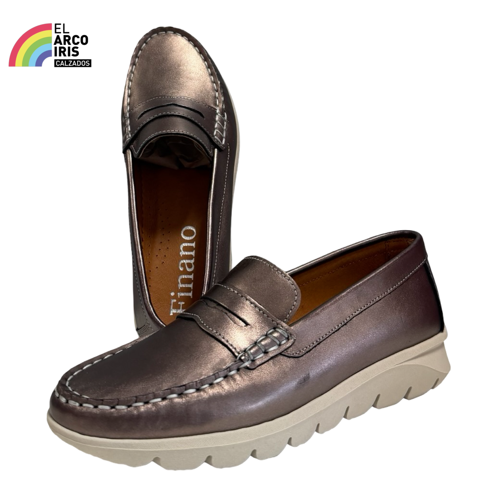 ZAPATO MUJER MOCASIN FINANO 9277 COBALTO