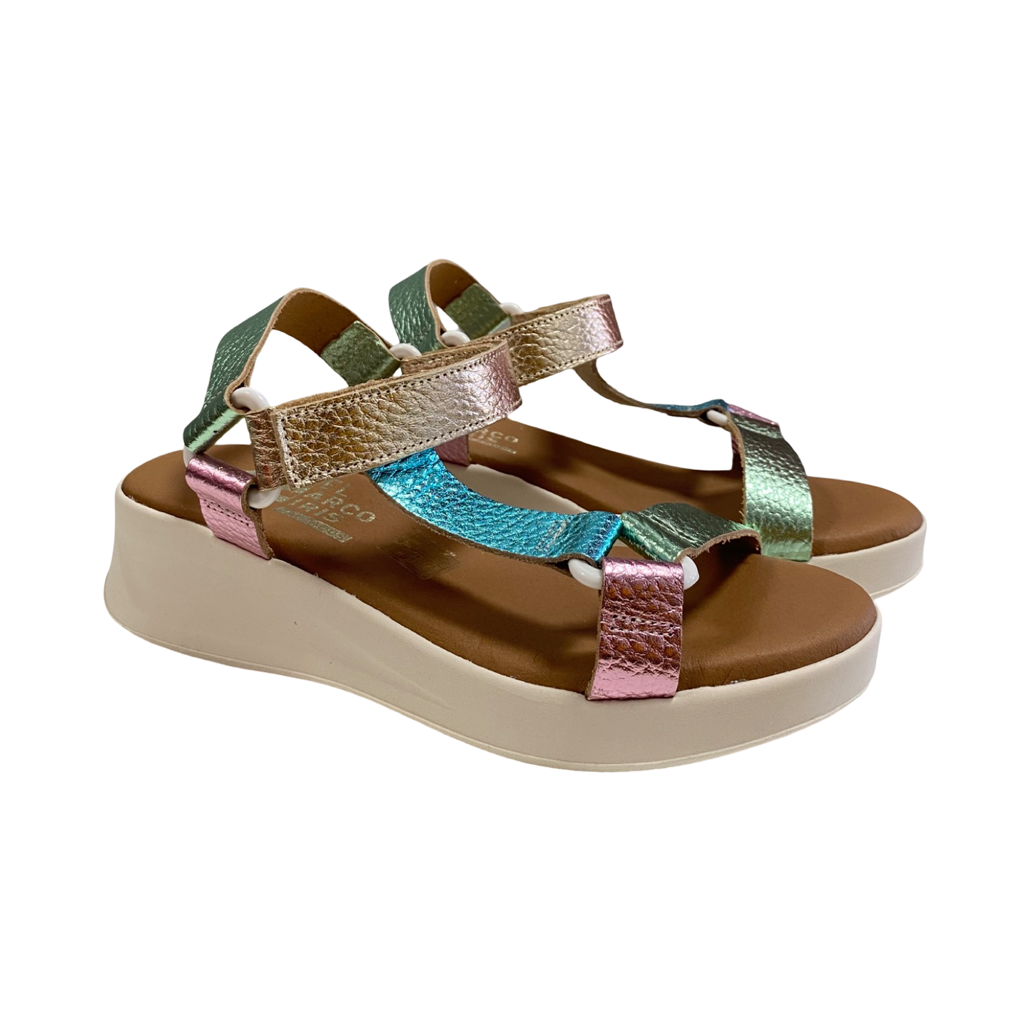 SANDALIA MUJER CAI 5653 CHAMPAN