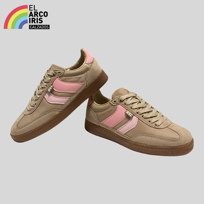 DEPORTIVA MUJER XTI 145052 BEIGE