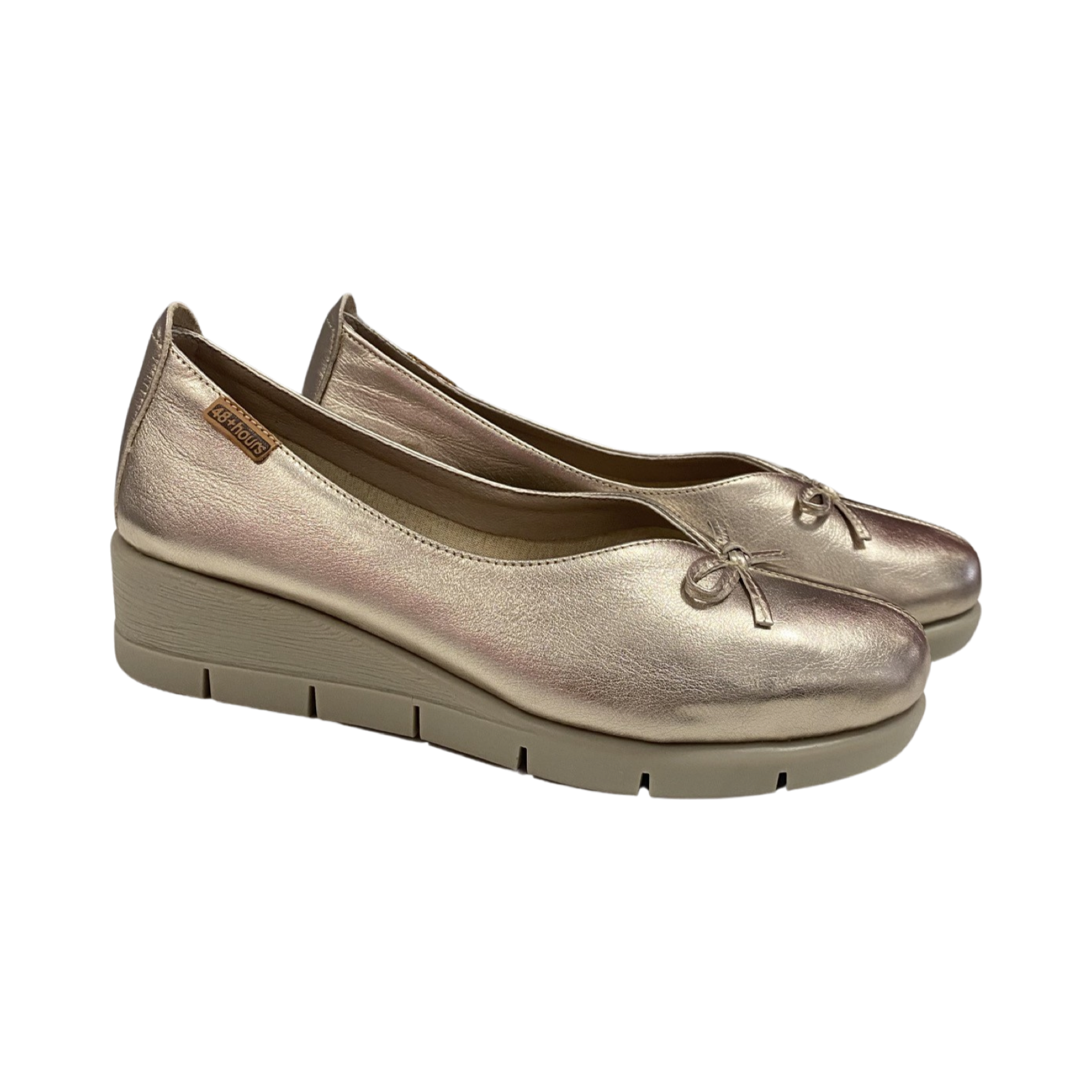 ZAPATO MUJER 48HORAS 411111 CHAMPAN