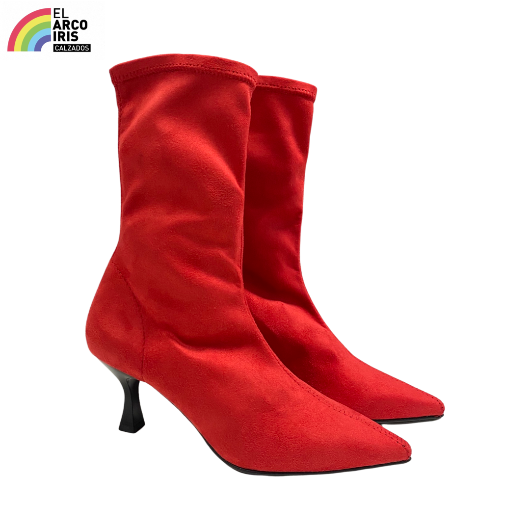 BOTIN MUJER DV 2207 ROJO