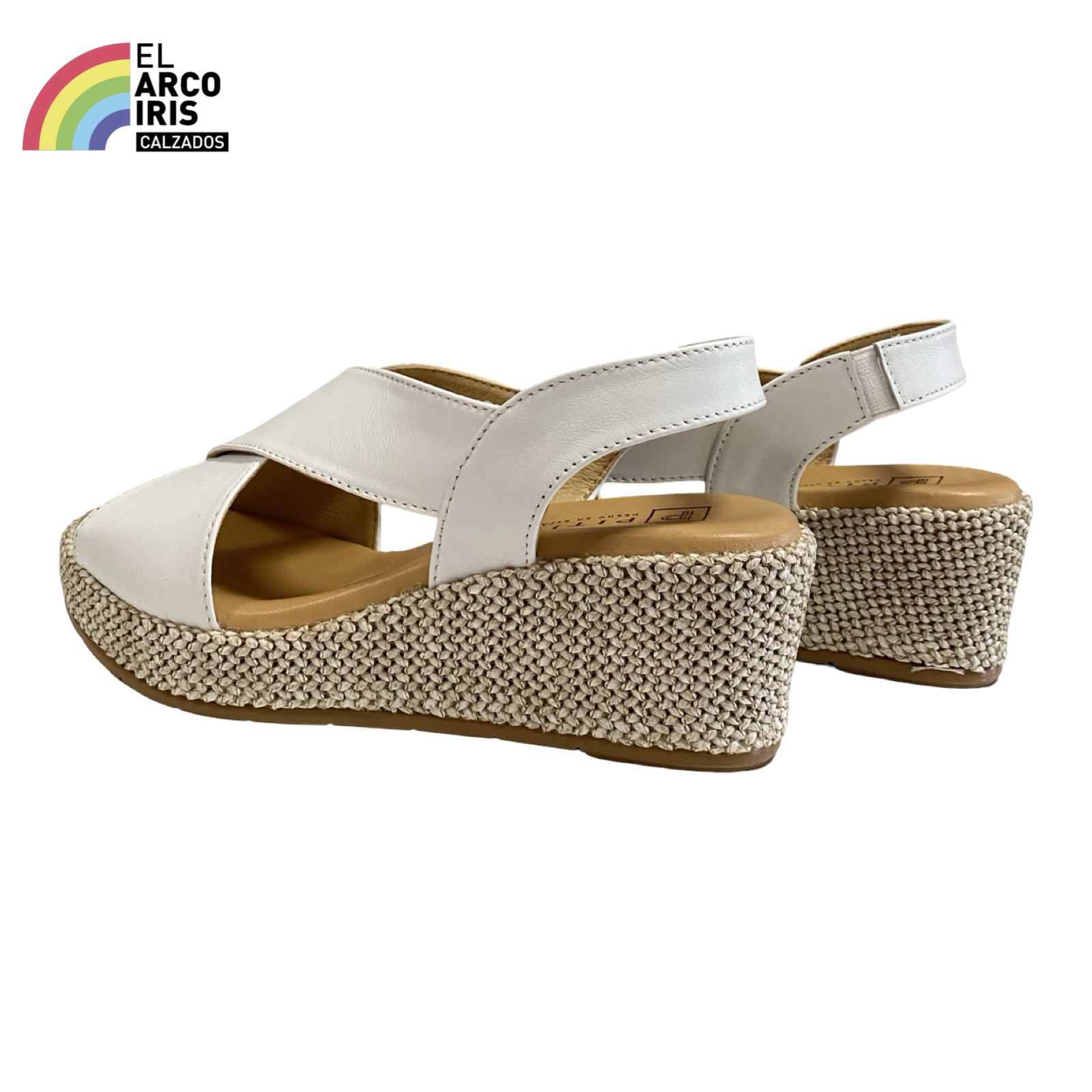 SANDALIA MUJER PITILLOS BLANCO 11265