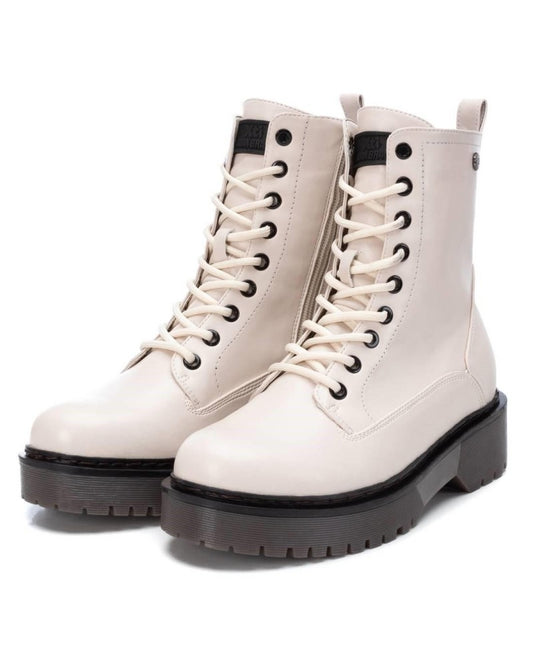 BOTA MUJER MILITAR XTI 140173 BLANCA