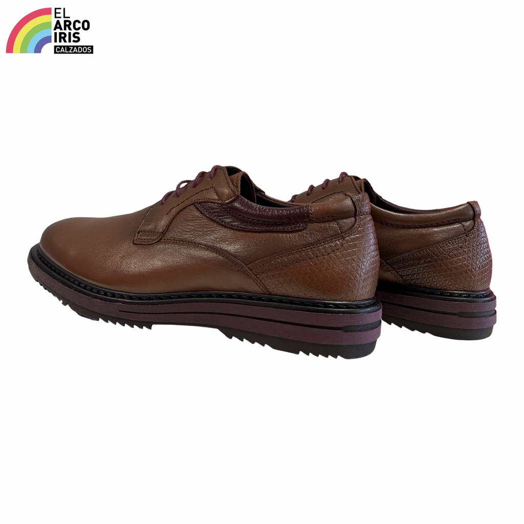 ZAPATO HOMBRE VESTIR BAERCHI 4500 MARRÓN