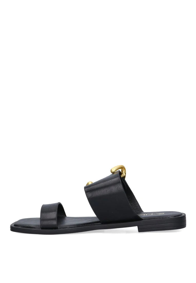 SANDALIA MUJER ETIKA 10049 NEGRO