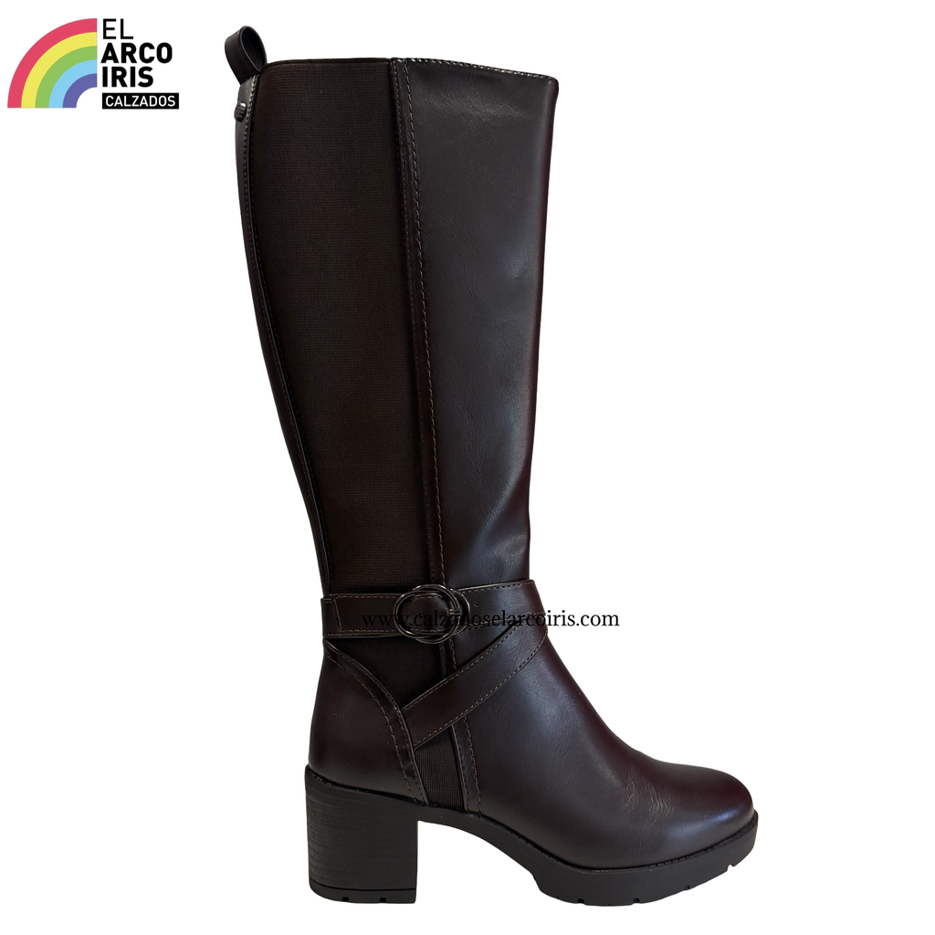 BOTA ALTA MUJER AMARPIES 31172 CAMEL