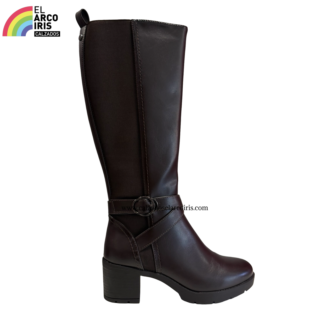 BOTA ALTA MUJER AMARPIES 31172 CAMEL
