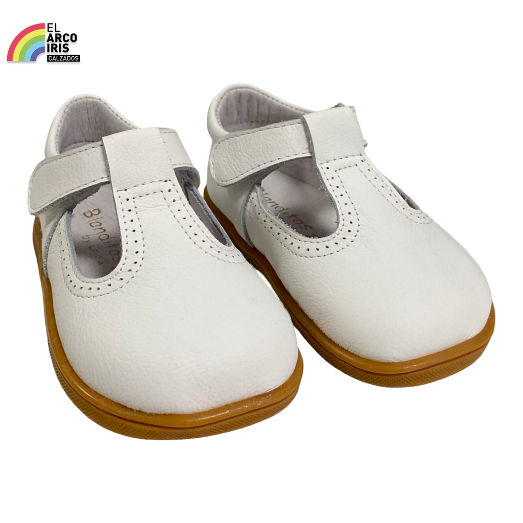 ZAPATO BAREFOOT NIÑO BLANDITOS BLANCO 26V MORGAN