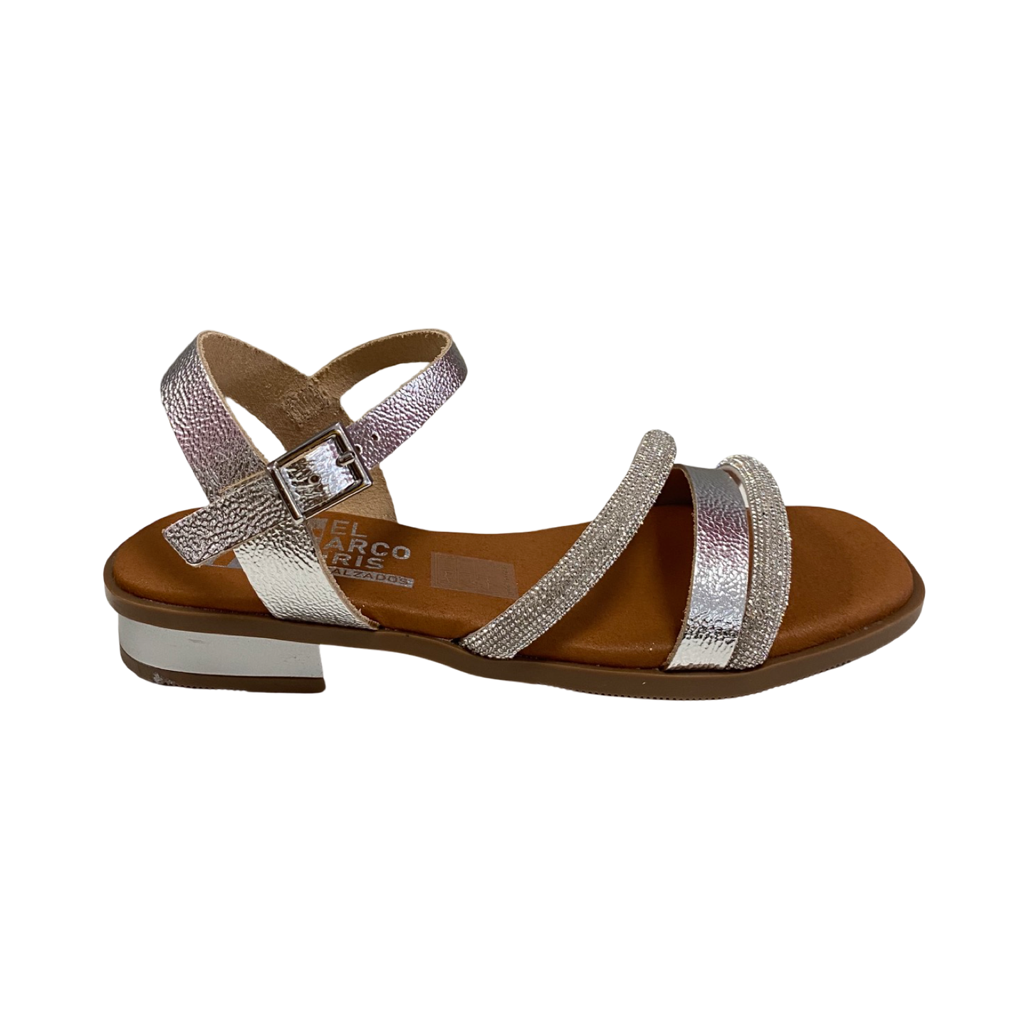 SANDALIA MUJER CAI 5591 PLATA