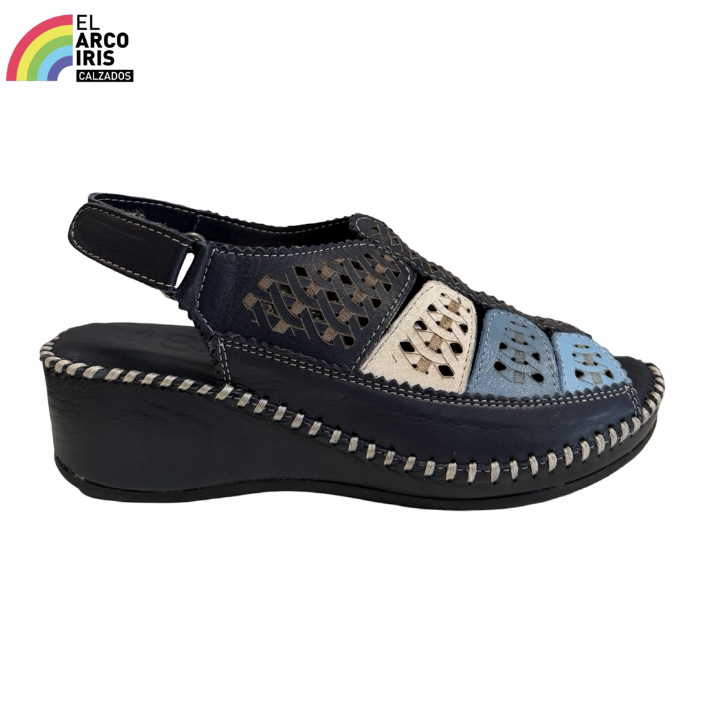 SANDALIA MUJER 48 HOURS 614004 MARINO