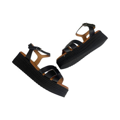 SANDALIA MUJER CAI 5702 NEGRO