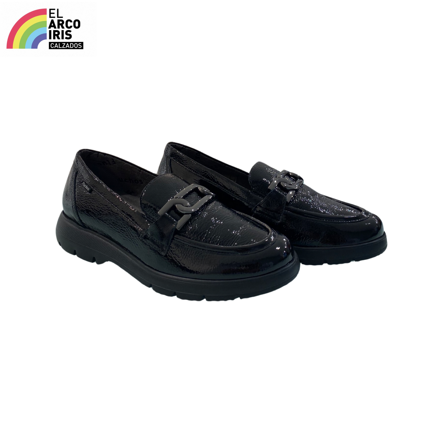 ZAPATO MUJER FLUCHOS F1794 NEGRO