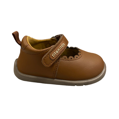 ZAPATO NIÑA RESP TITANITOS B500 CUERO