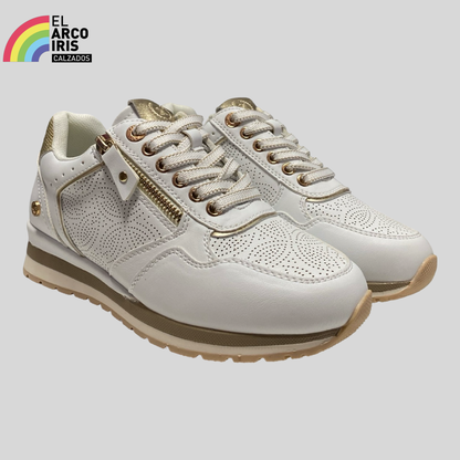 DEPORTIVA MUJER XTI 145163 BLANCO