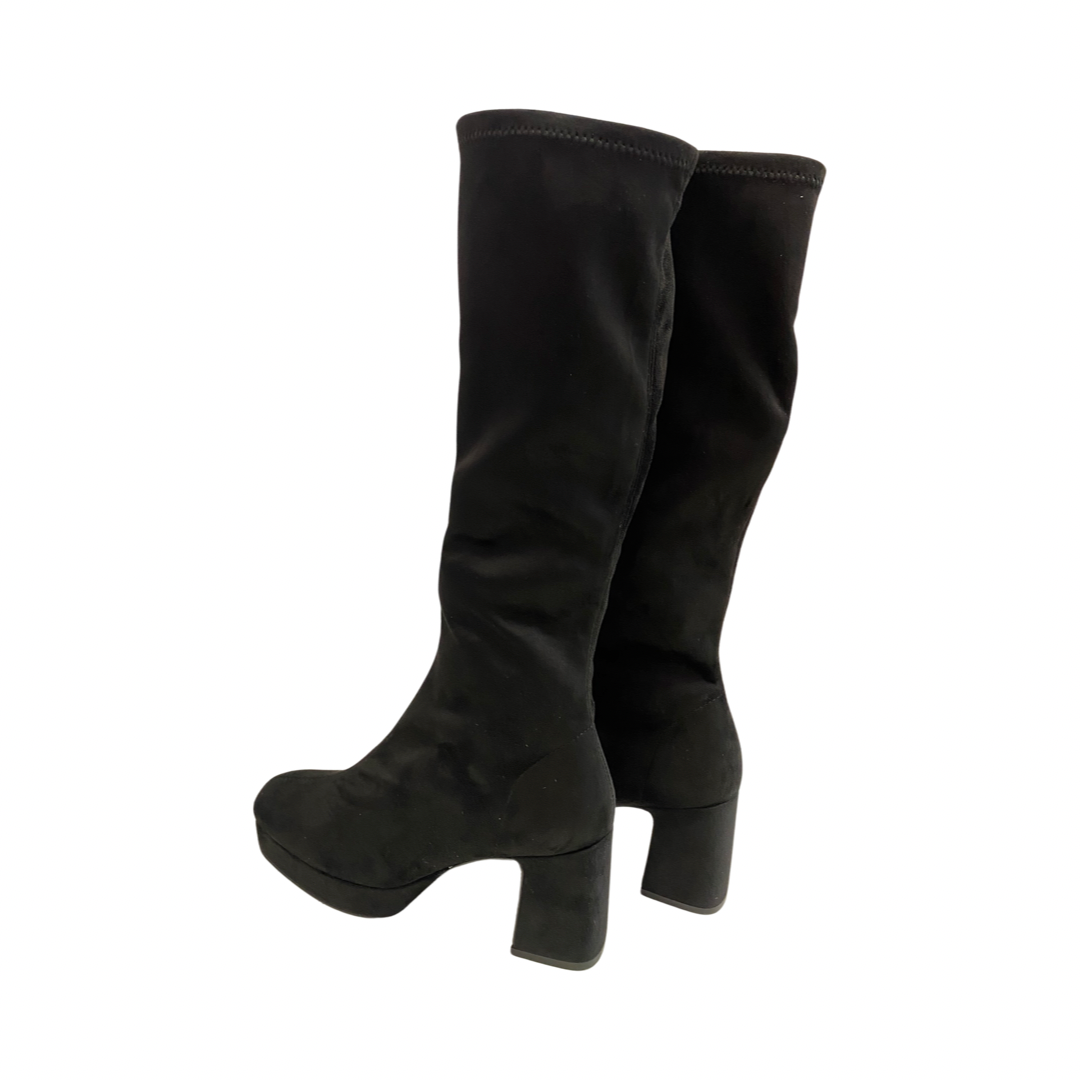 BOTA MUJER DV 2364 NEGRO