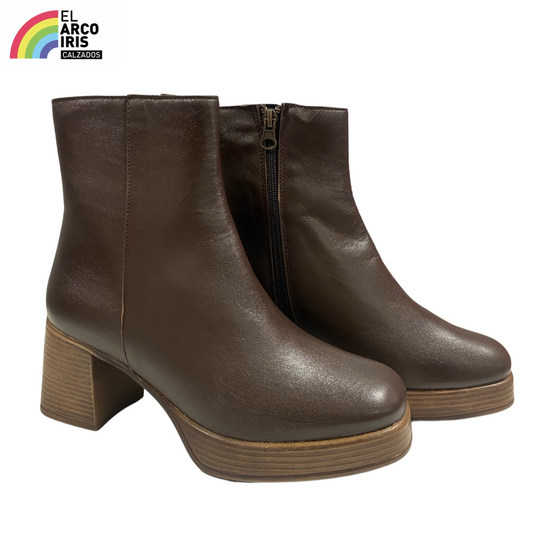 BOTIN MUJER JORDANA 4057 MARRÓN