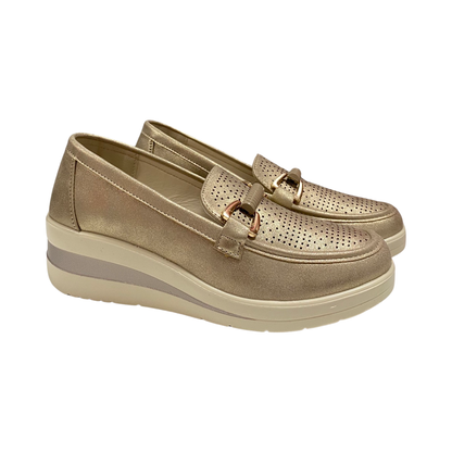 ZAPATO MUJER AMARPIES 26301 ORO