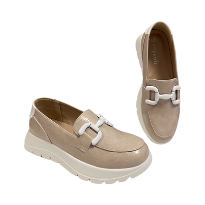 ZAPATO MUJER MYSOFT 24M260 BEIGE