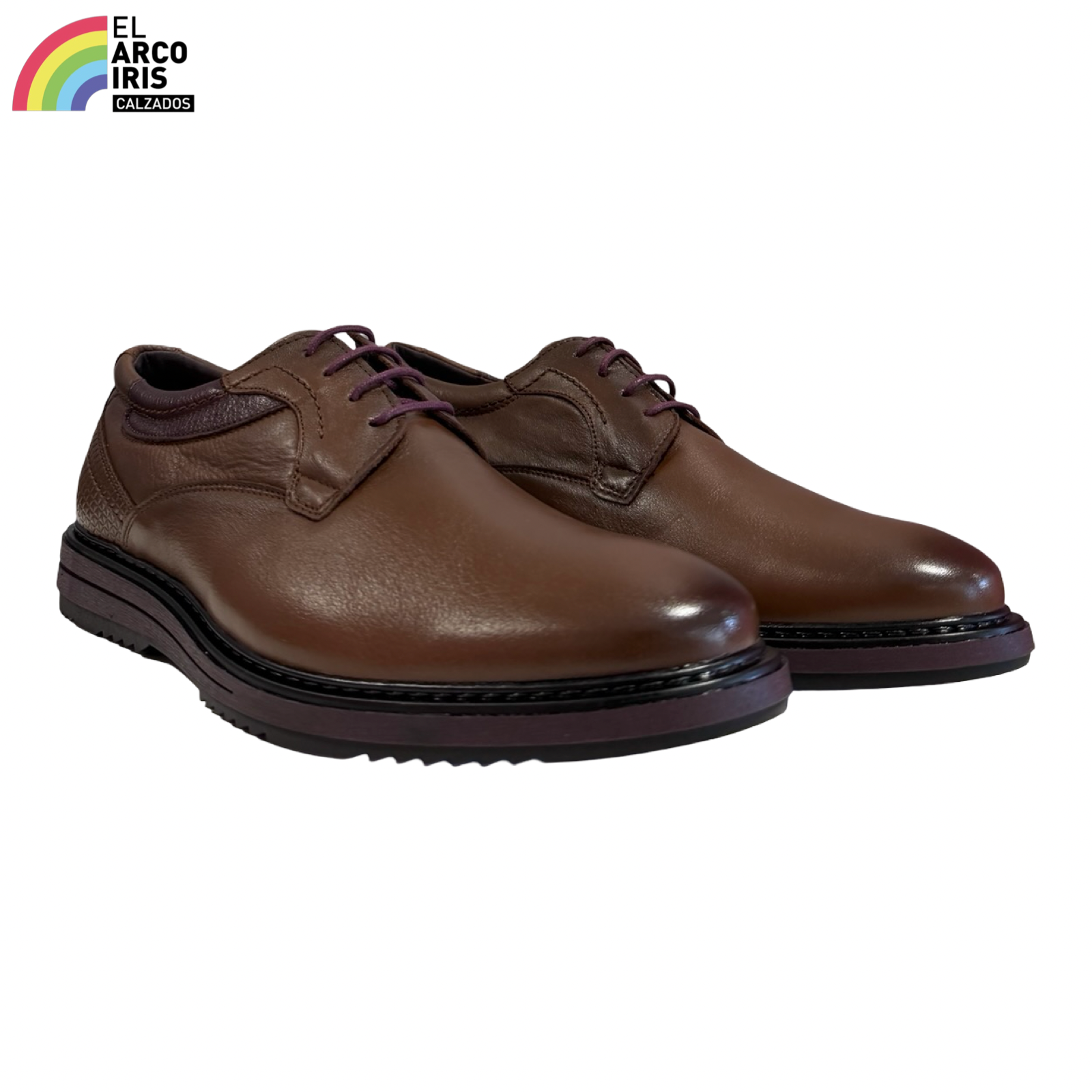 ZAPATO HOMBRE VESTIR BAERCHI 4500 MARRÓN