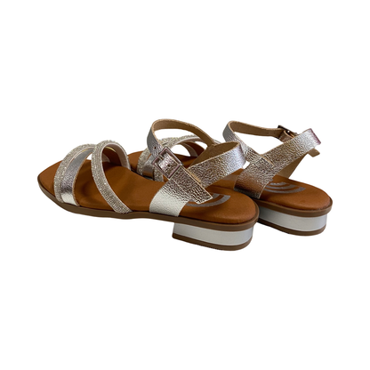 SANDALIA MUJER CAI 5591 PLATA