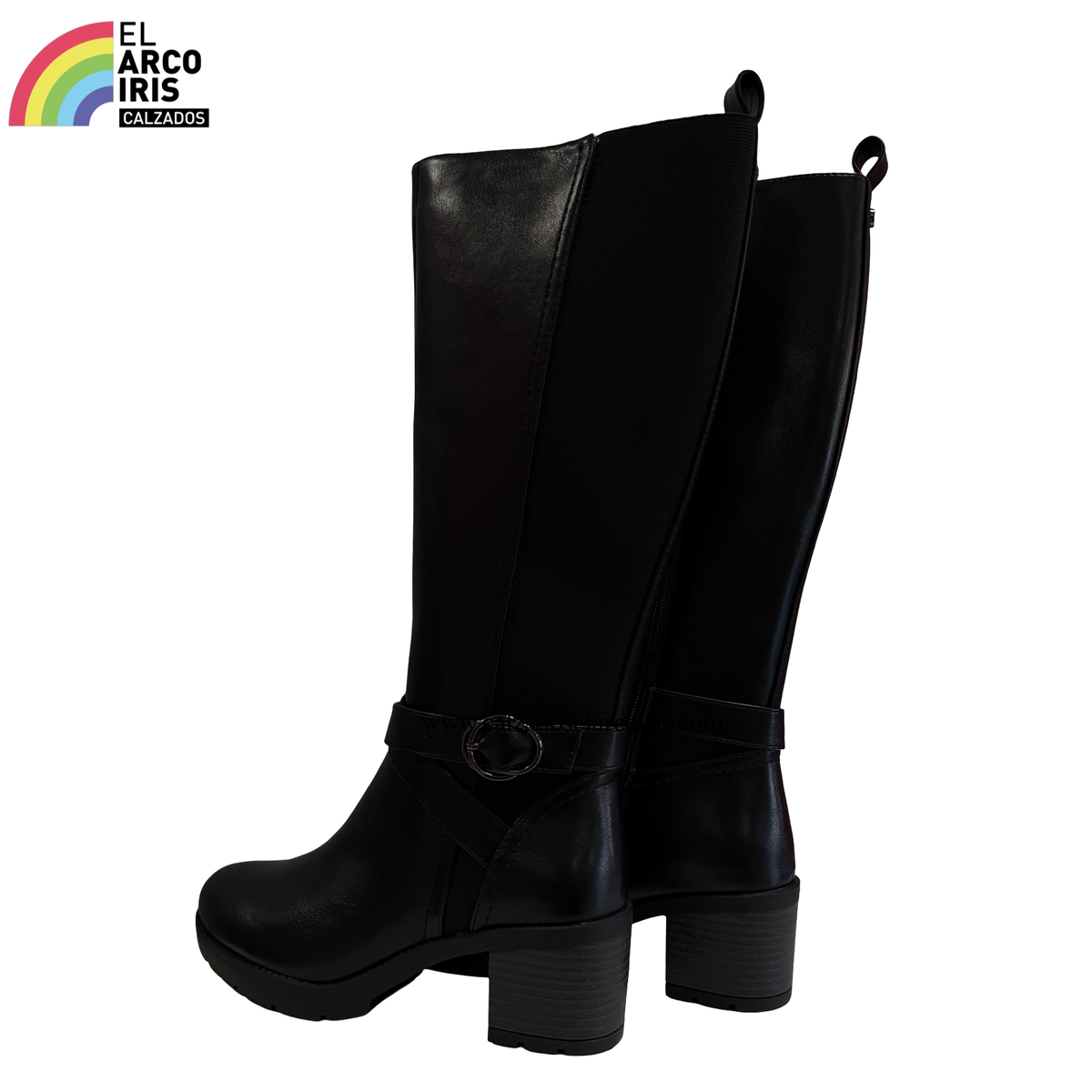 BOTA ALTA MUJER AMARPIES 31172 NEGRO