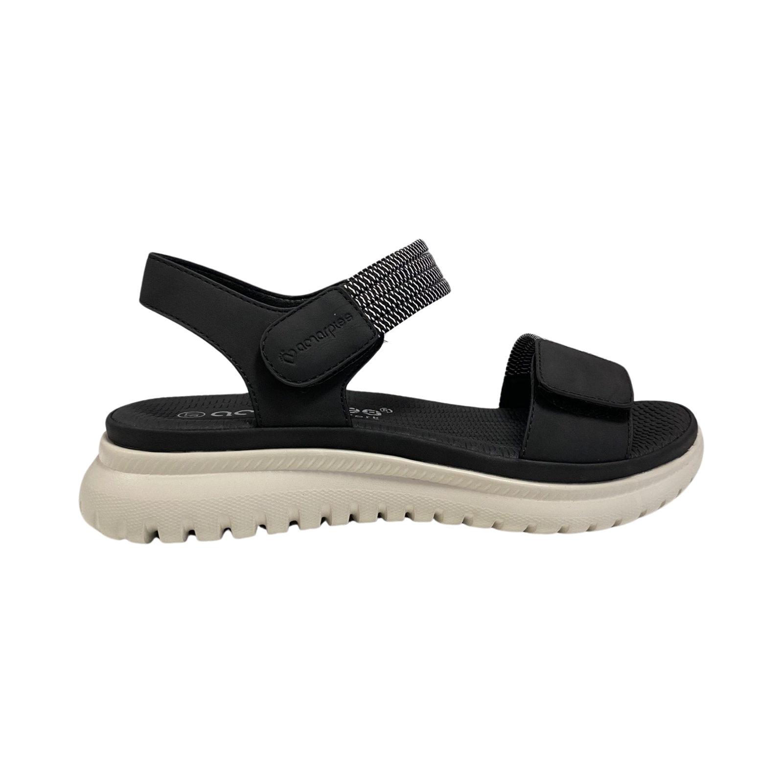 SANDALIA MUJER AMARPIES 26586 NEGRO