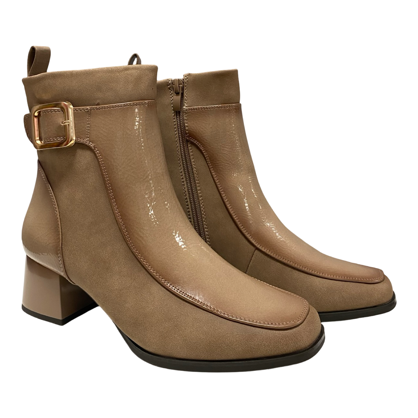 BOTIN MUJER CHAROL AMARPIES 27128 TAUPE