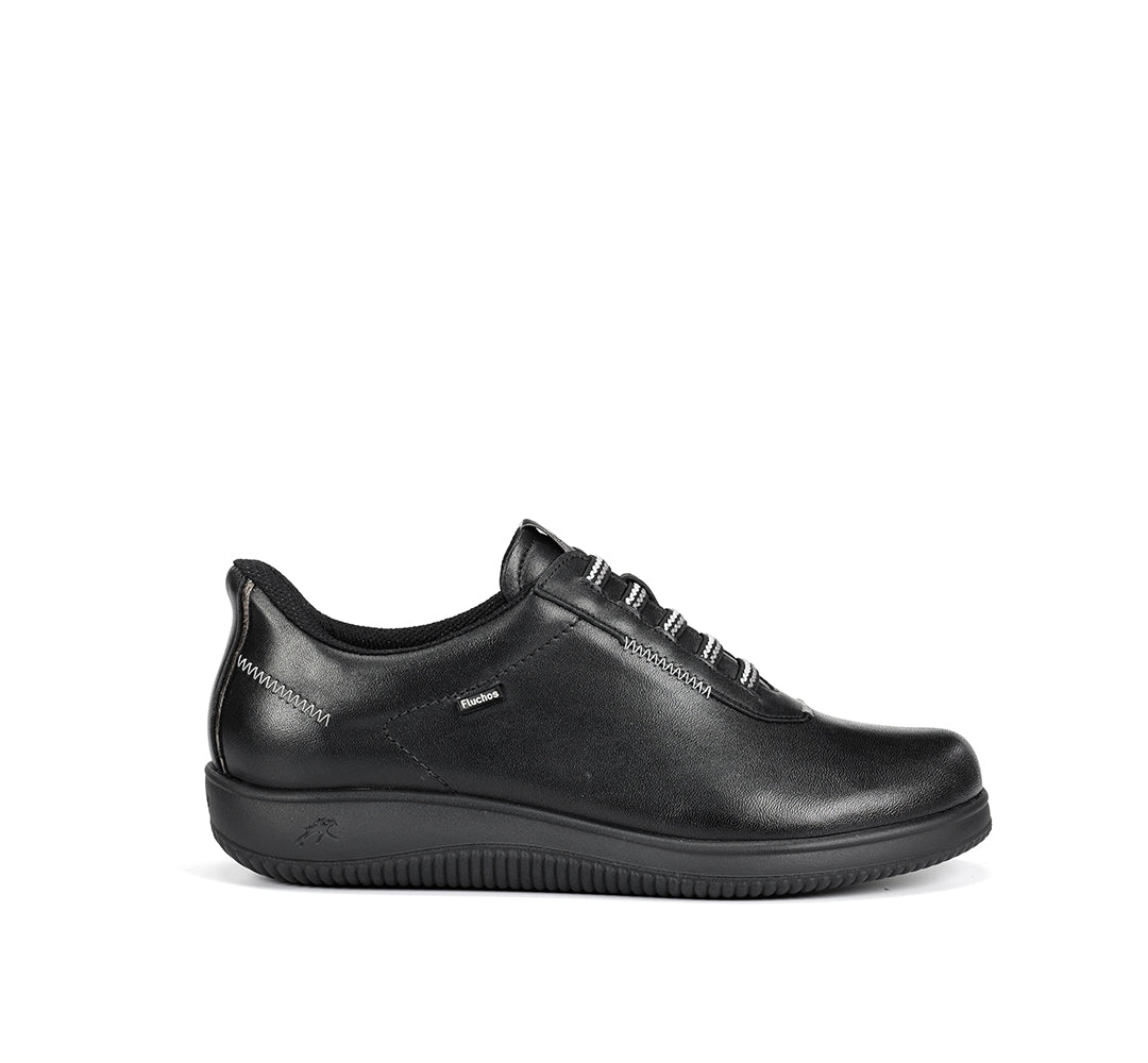 ZAPATO SEÑORA FLUCHOS NEGRO F2335