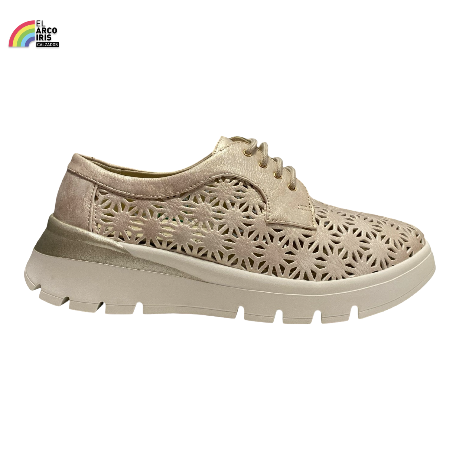 ZAPATO MUJER PITILLOS 11091 ORO
