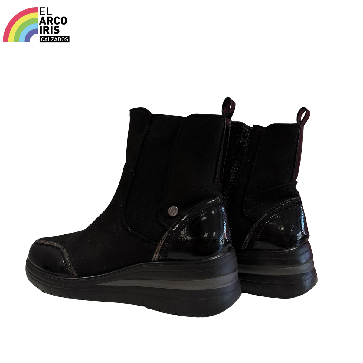 BOTIN MUJER AMARPIES 31064 NEGRO