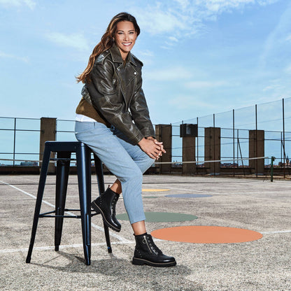 BOTA MUJER PIKOLINOS 8619 NEGRO