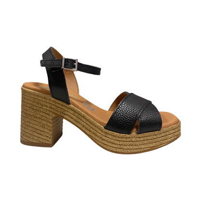 SANDALIA MUJER CAI 5466 NEGRO