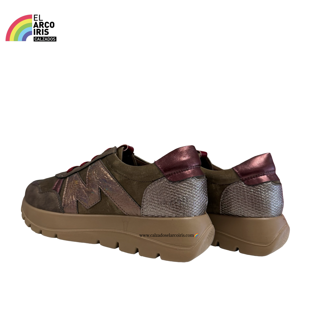 DEPORTIVO MUJER MYSOFT 25M622 MARRÓN