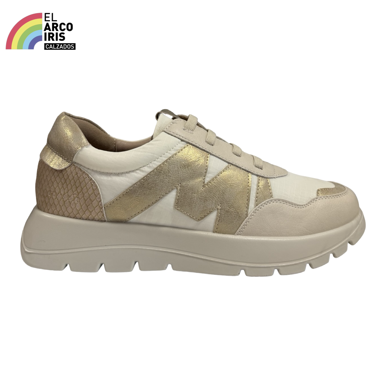 DEPORTIVO MUJER  MYSOFT PLATINO 26M264