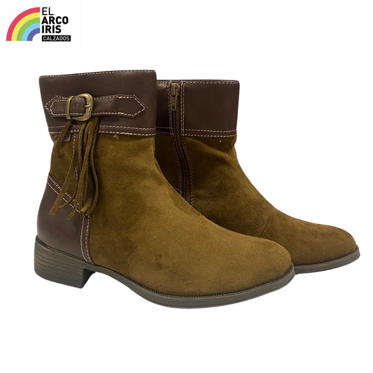 BOTIN MUJER MANDARINA 2309DF CAMEL