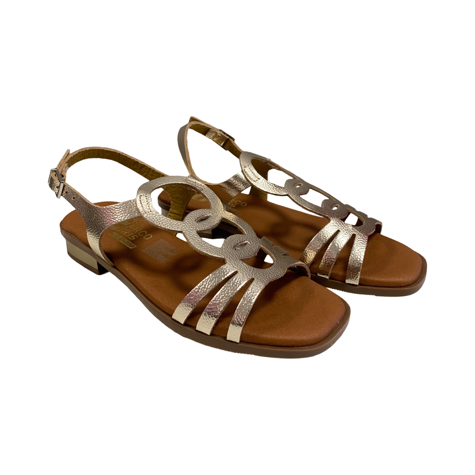 SANDALIA MUJER CAI 5593 CHAMPAN