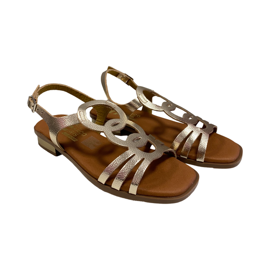 SANDALIA MUJER CAI 5593 CHAMPAN