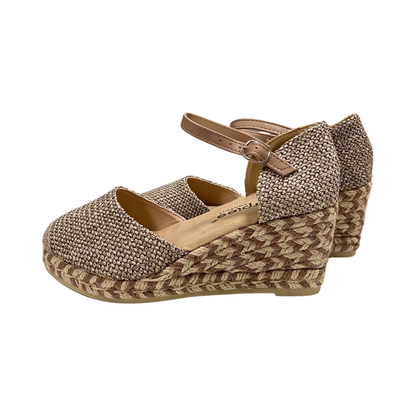 SANDALIA VALENCIANA MUJER AMARPIES 26488 TAUPE