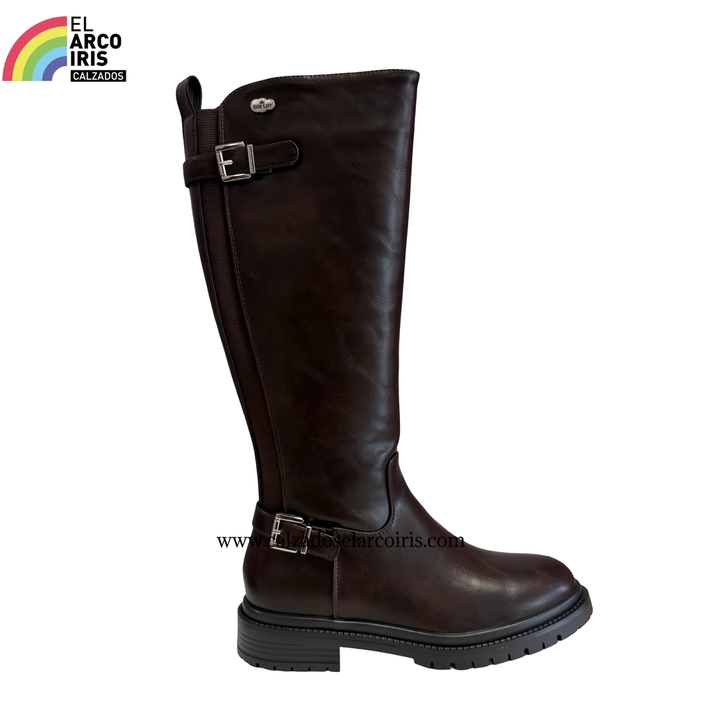 BOTA ALTA MUJER BBUP 2721 MARRON