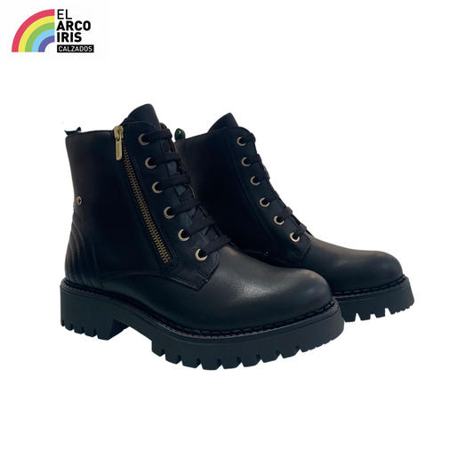 BOTA MUJER PIKOLINOS 8560 NEGRO