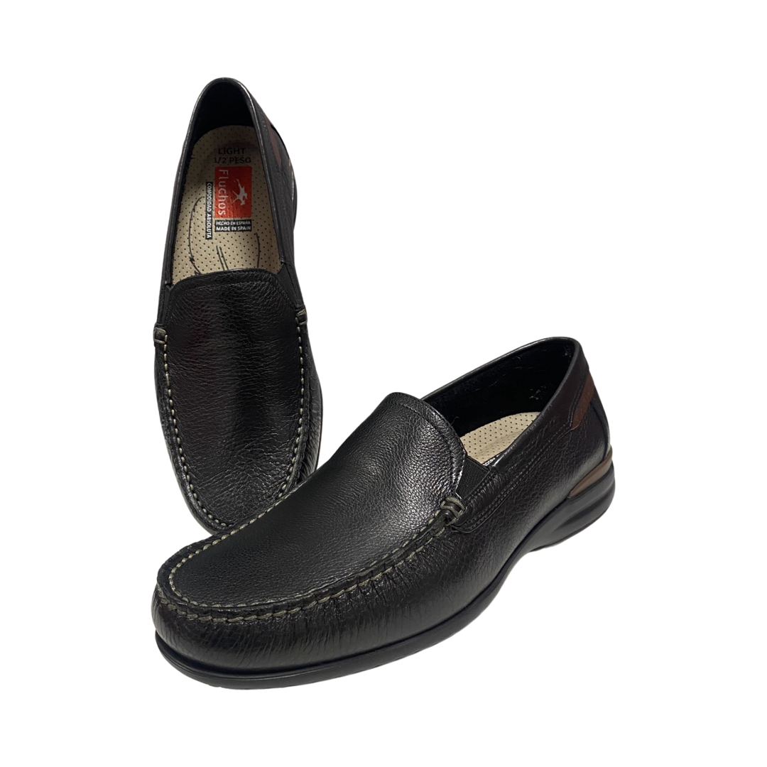 ZAPATO HOMBRE FLUCHOS 8682 NEGRO